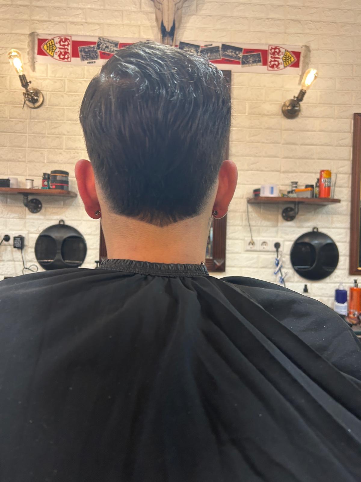 Herrenhaarschnitt Beispiel 3 von Gentleman's Barbier Salon