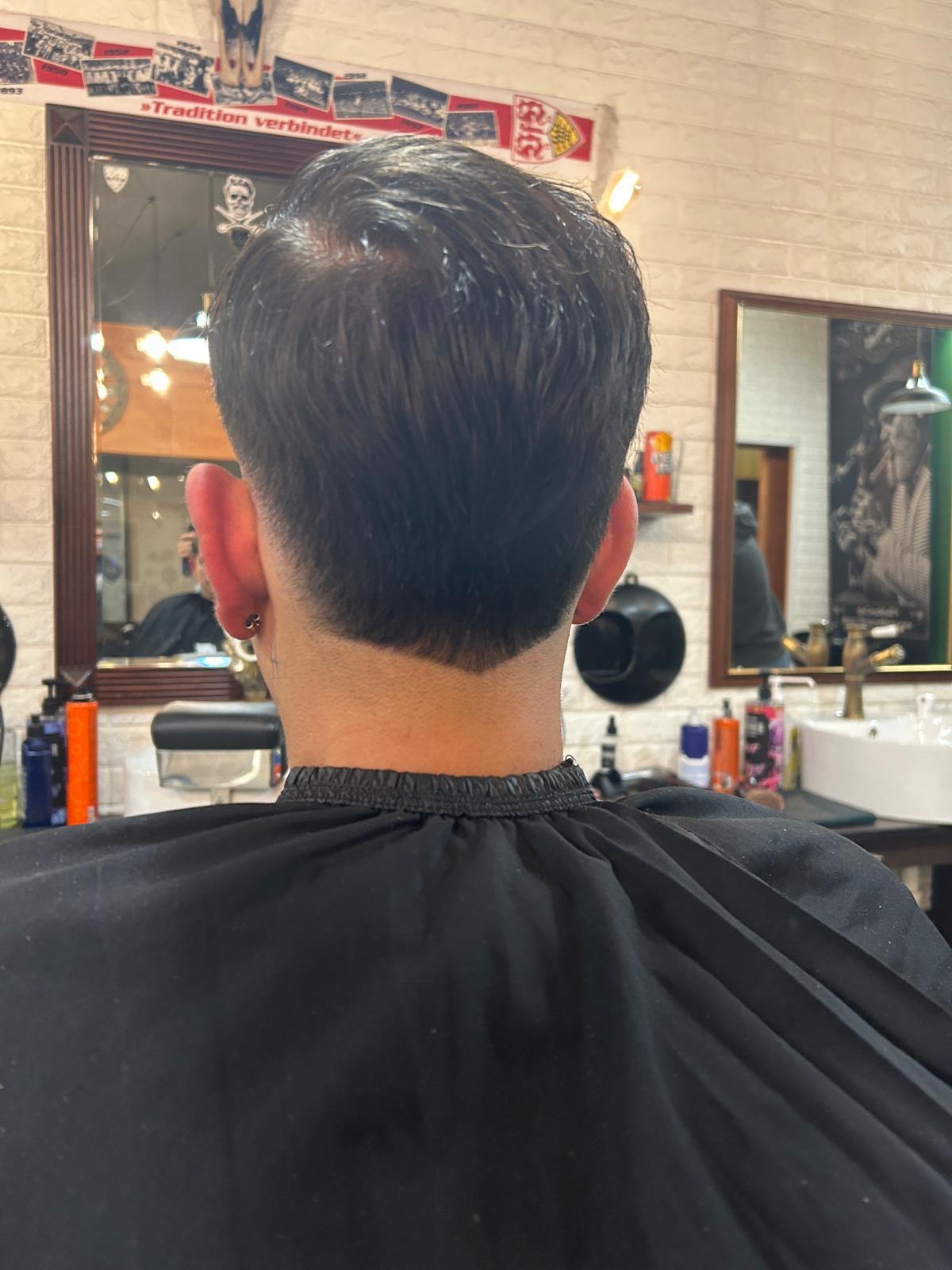 Herrenhaarschnitt Beispiel 4 von Gentleman's Barbier Salon